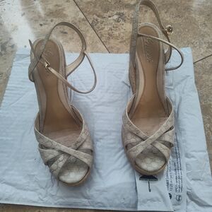 Gucci Microguccissima Espadrilles Wedges